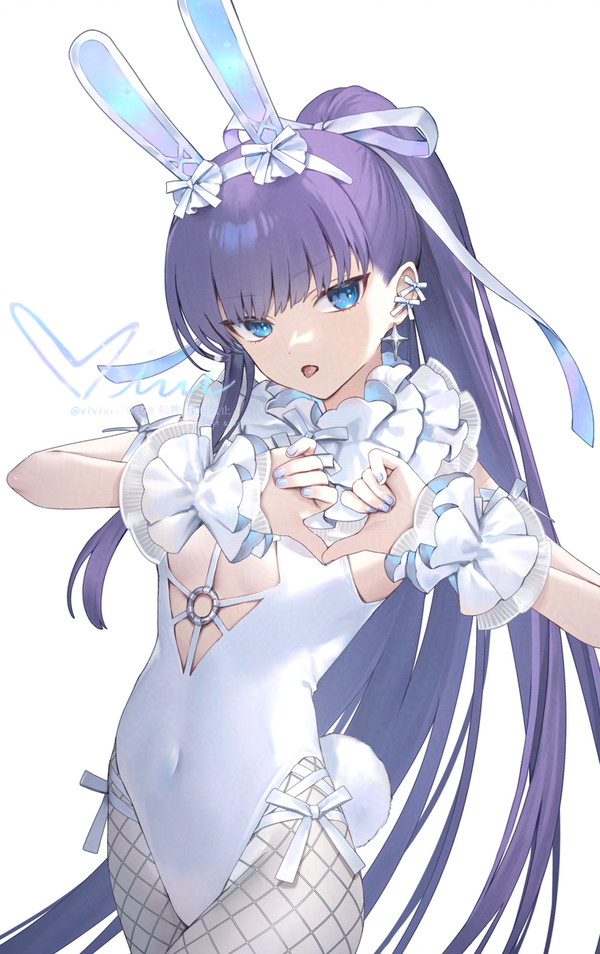 【FGO】メルトリリス×白バニー