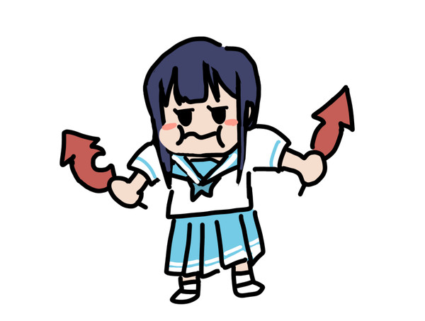 イカ焼き二刀流