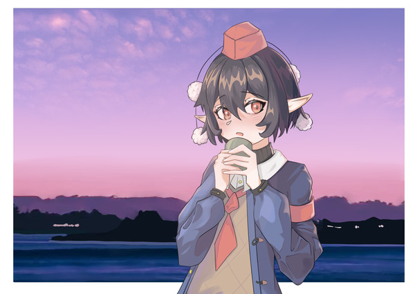 晚霞文文