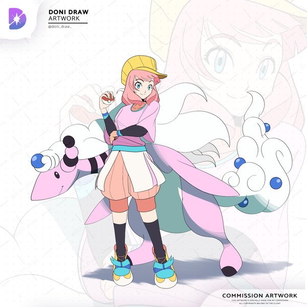 Pokemon Trainer Character Design