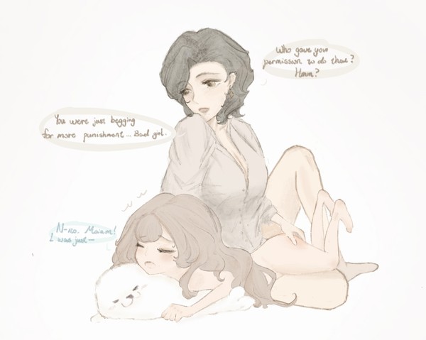 怎么不听妈妈的话呢…