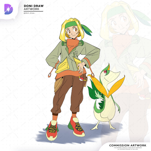 Magnolia, a new pokemon trainer