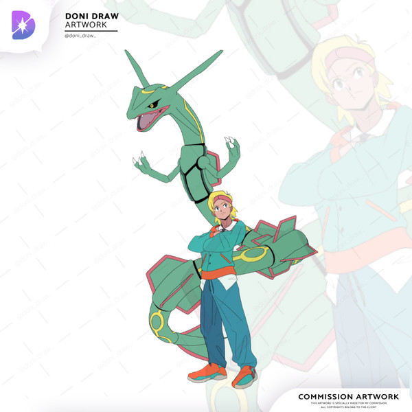 Pokemon Trainer Character Commis