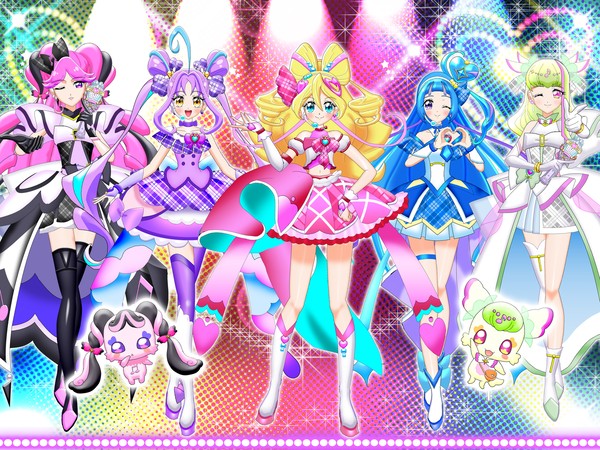 キミとアイドルプリキュア♪＆ズキューンキッス♬初の全員集合♥♥