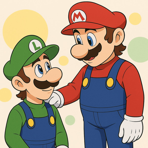 自分が描いた作品をもとにAIに仕上げてもらいました。