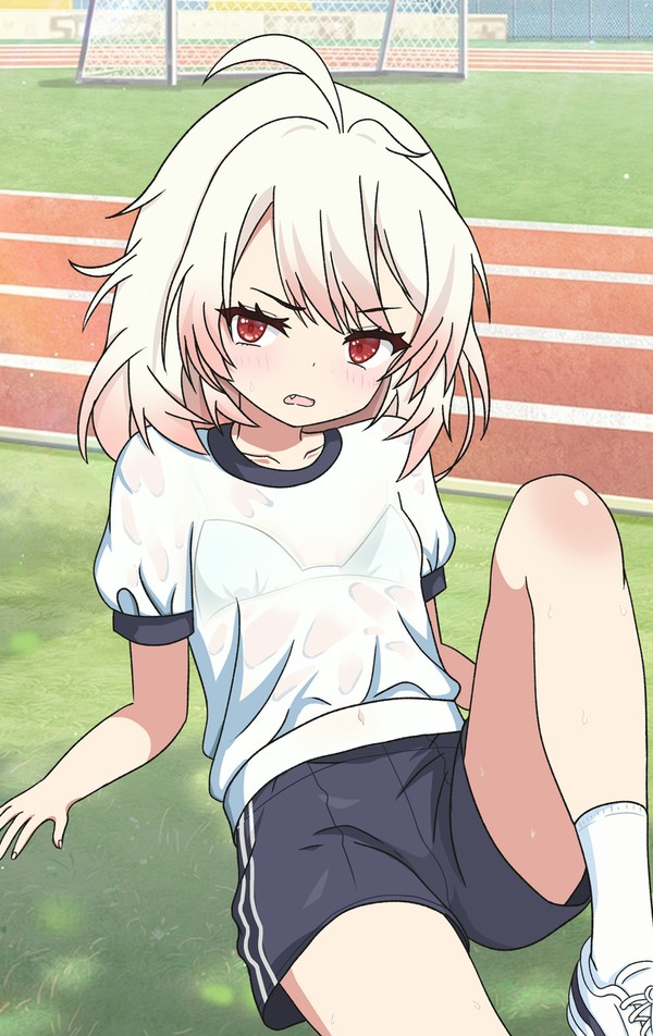 湿透了