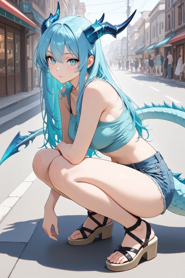 ドラゴン娘さん