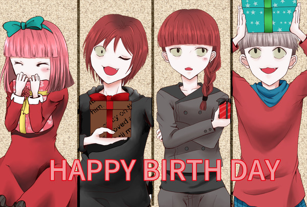 赤のアルカラム誕生日　2025