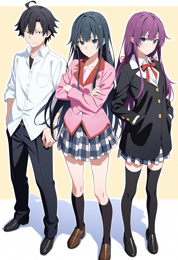 八幡&雪乃&ひたぎ