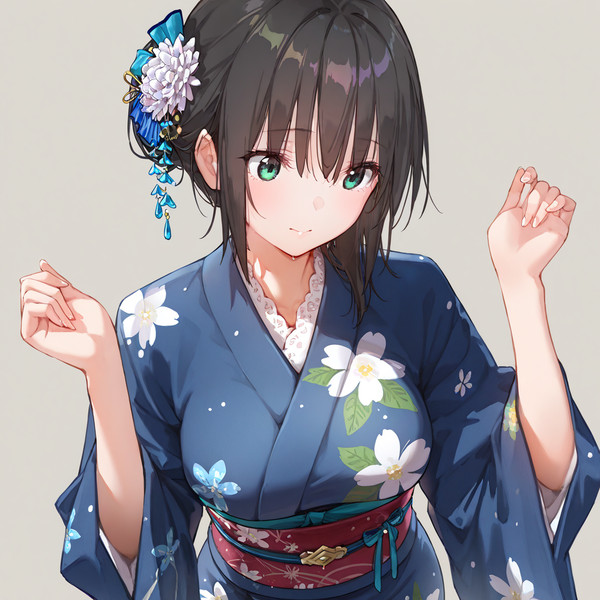 浴衣な蒼井ちゃん