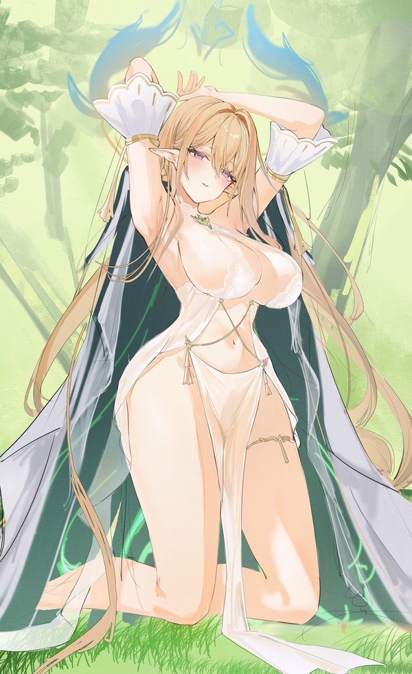 摸