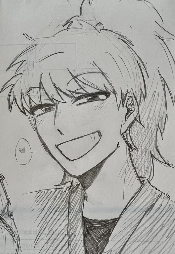 鉢受け落書き②　※キャプション必読