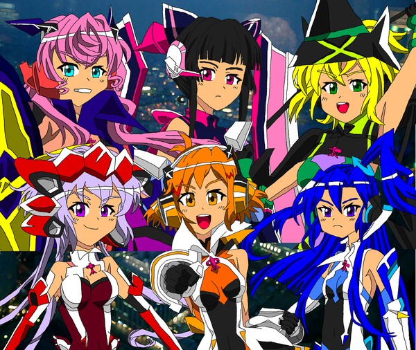 集合絵・戦姫絶唱シンフォギア