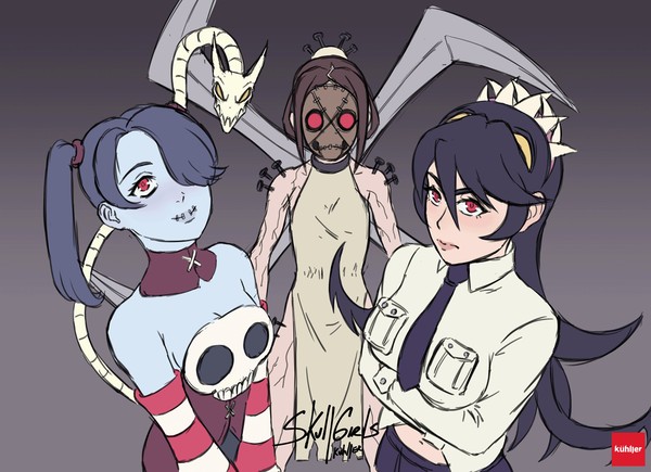Skullgirls (sketch) / スカルガールズ