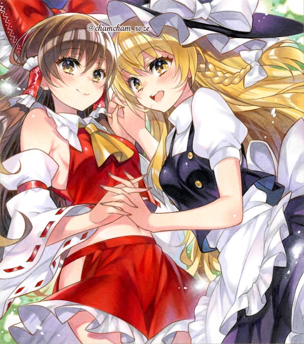 霊夢と魔理沙