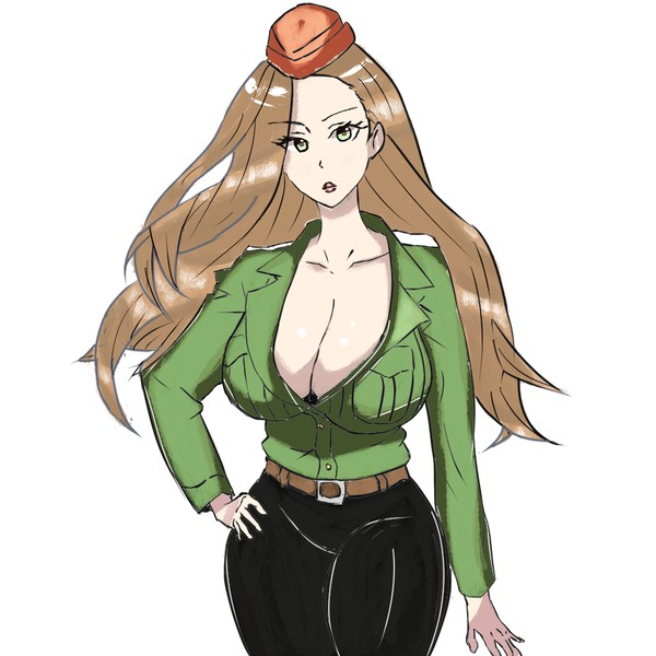 軍人のお姉さん