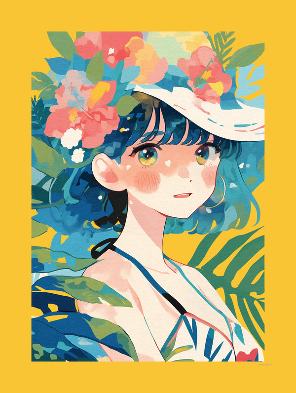 夏の色を纏って