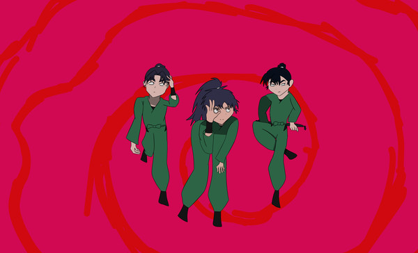 武闘派トリオですくりーむパロ