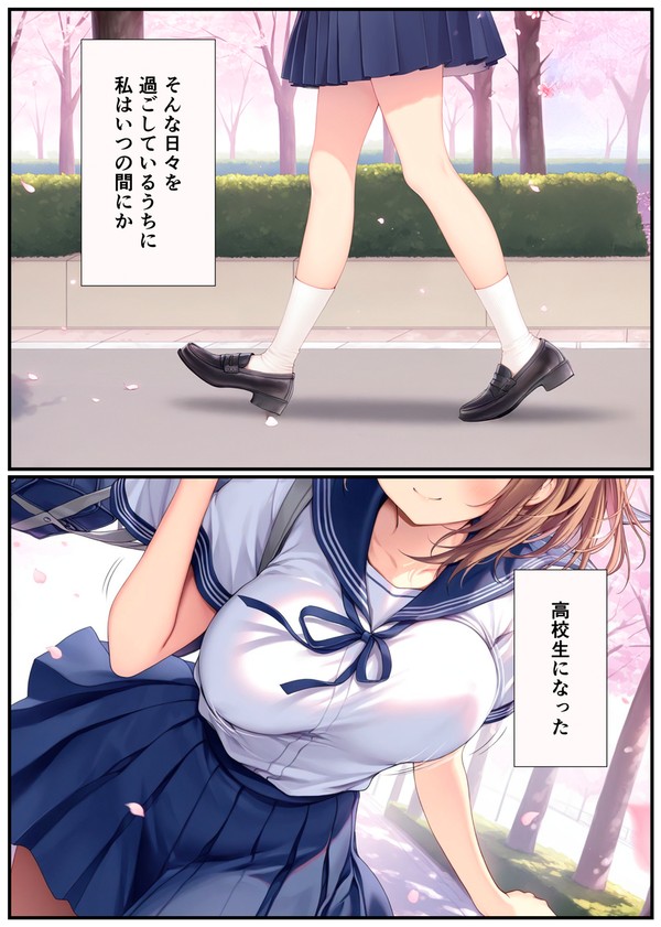 小５で女体化した男の子が高校生になった