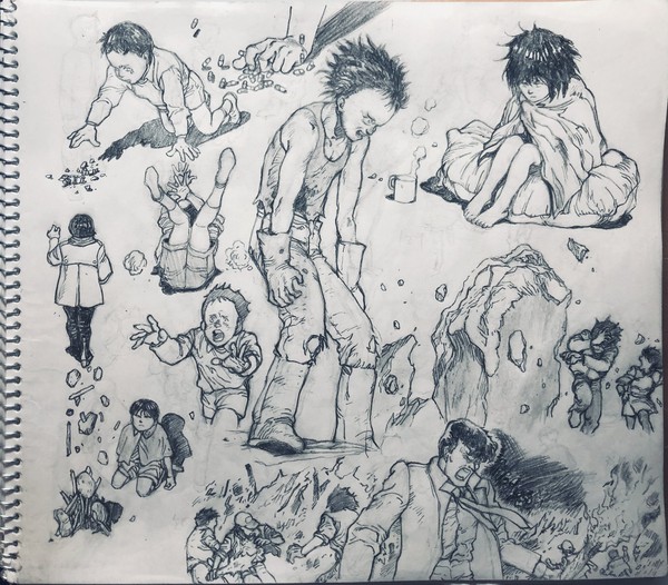 AKIRAの模写