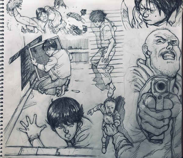 AKIRAの模写