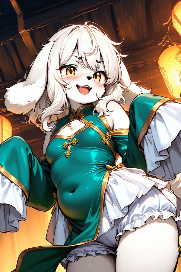 でっかい袖！