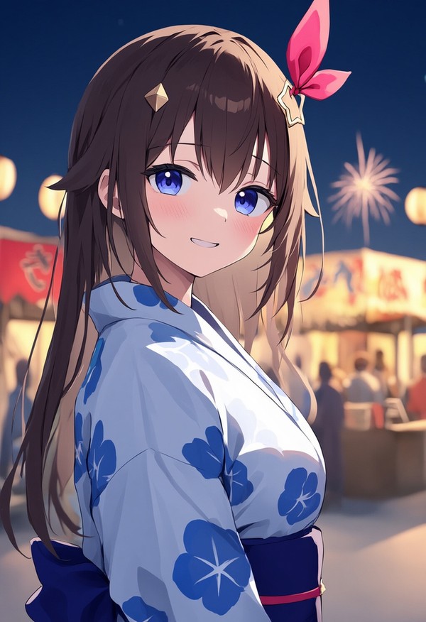 ホロメンと夏祭り(0期生~1期生)