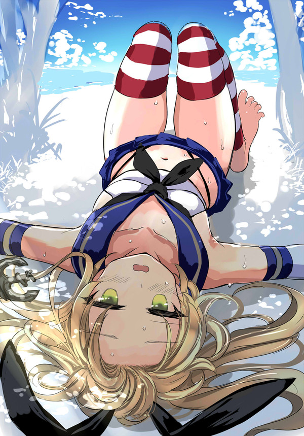 島風ちゃんのおでこ