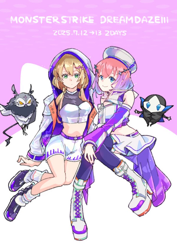 【モンスト】モンドリIII 2025記念お絵描き