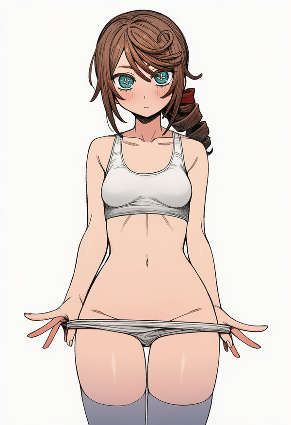 エコー貰ったお礼にパンツを下ろすにょた画家くん