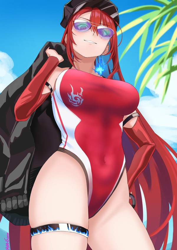 The Queen on the Beach