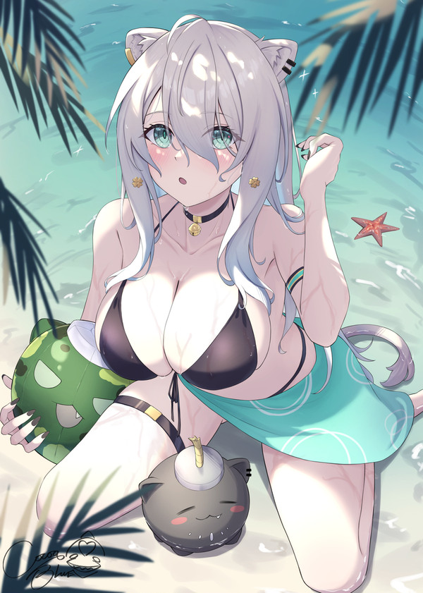 納涼らいおん