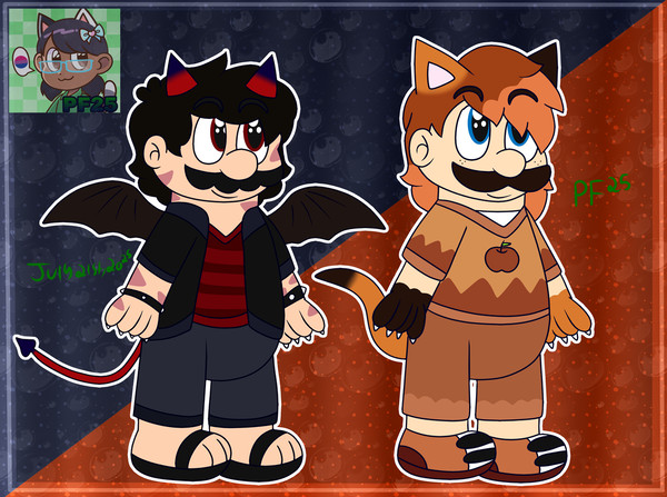 Cat And Demon Clone