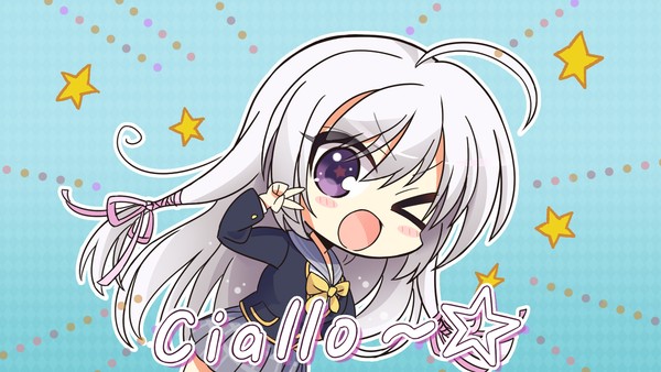 Ciallo~(∠・ω< )⌒☆