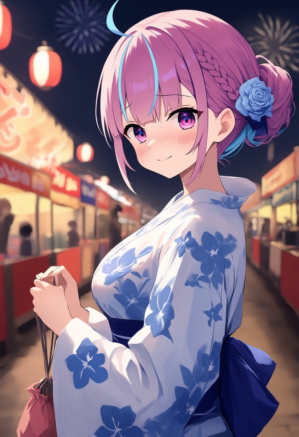 ホロメンと夏祭り(2期生~3期生)