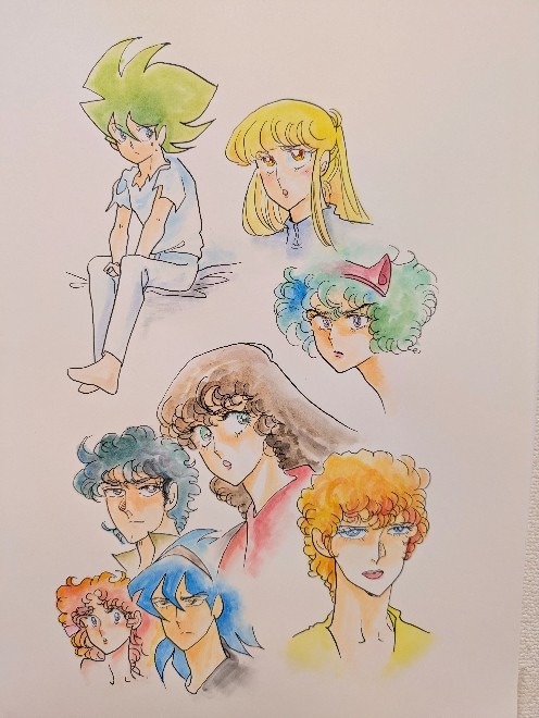 超人ロックファンアート