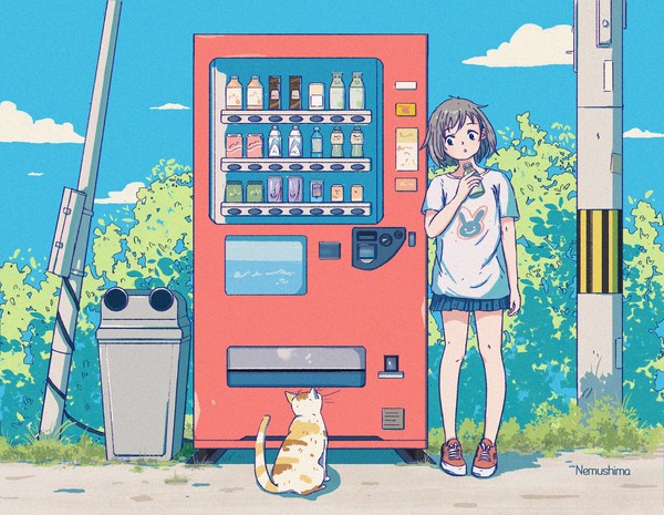 夏日午后和猫