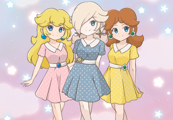 ロゼッタ&ピーチ&デイジー(ワンピースver)