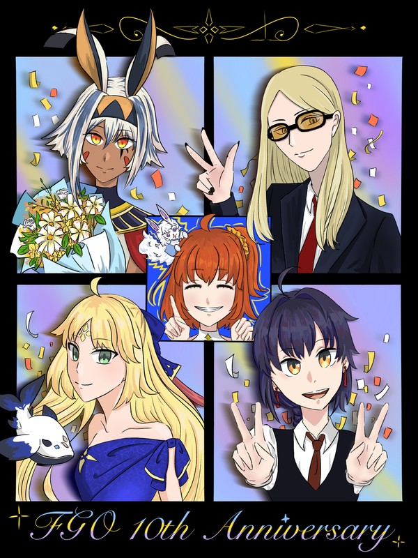 fgo 10 anniversary!