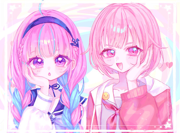 夢絵 あくあ×えむ