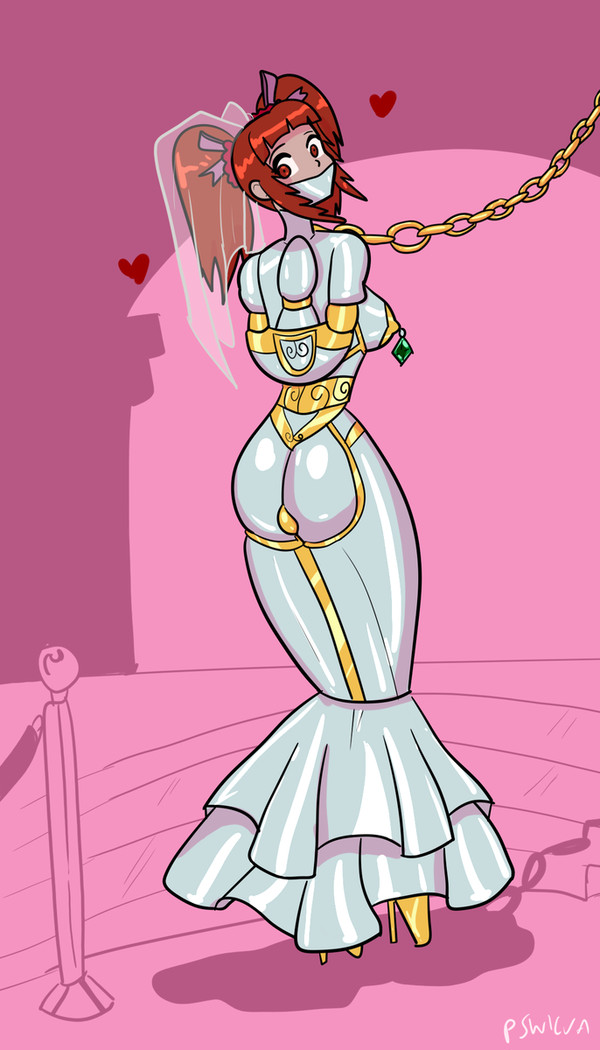 Apricot's bridal bliss