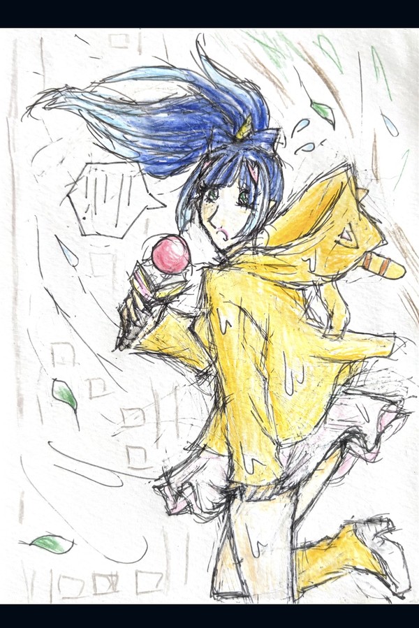 台風到来!+桃太郎達の世界衣装( ^ω^ )