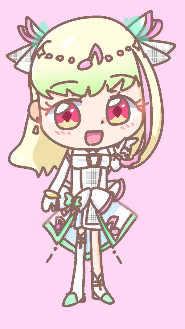 ズキューンキッス🤍🖤