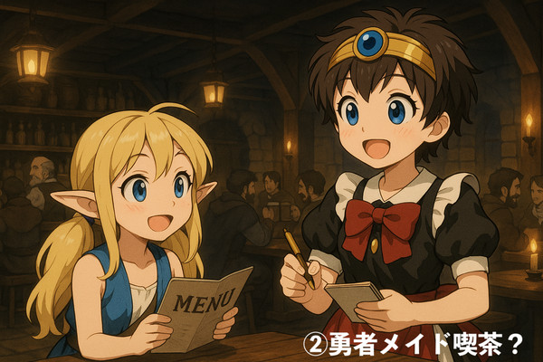 ②勇者メイド喫茶？【孤独のコナちゃん】