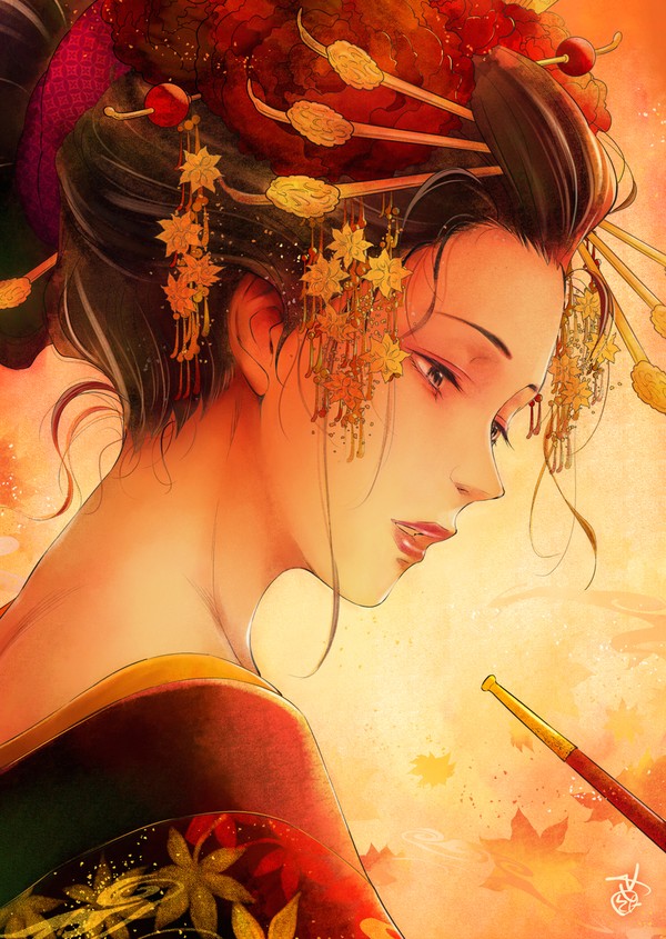 花魁・秋 - 1/2