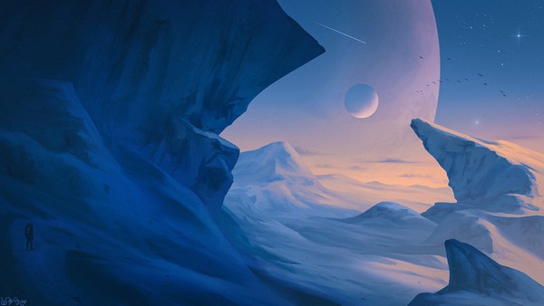 Icy moon - 1/1