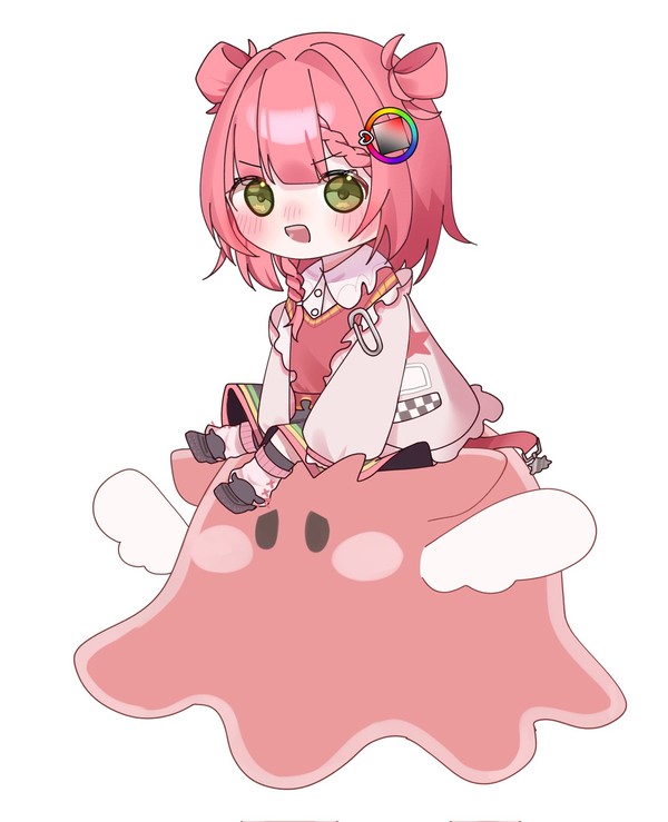 虹深ﾟぬふちゃんのミニキャラ