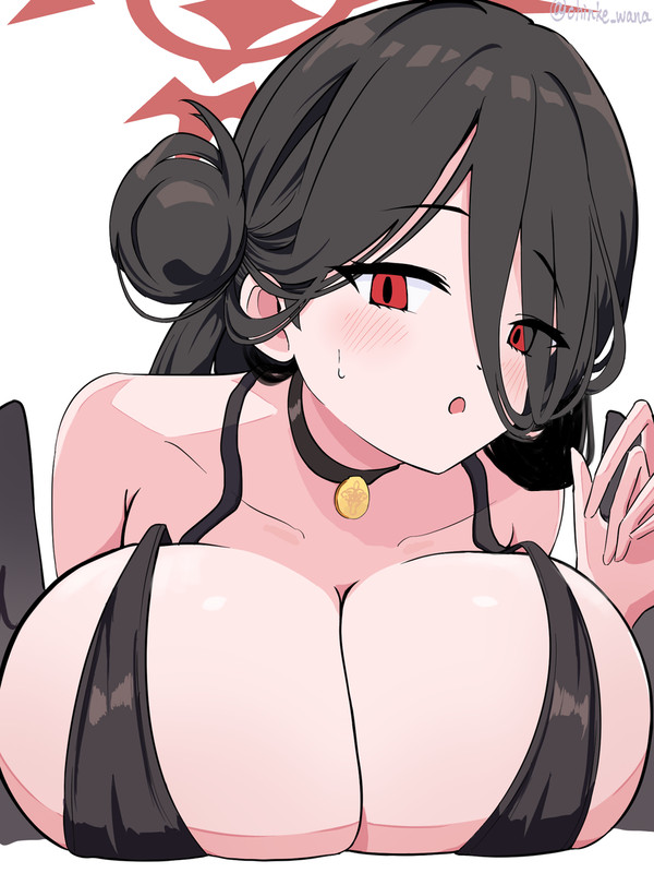 【ブルアカ】水着ハスミ