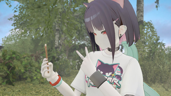 Taking a selfie
