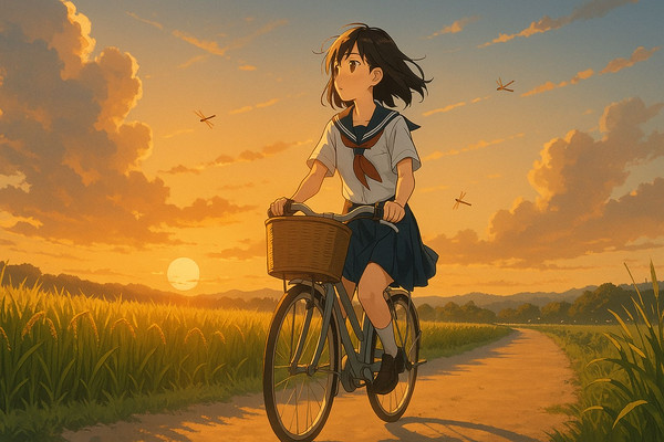 SOFTSUNSET_01〜10｜制服少女の夕暮れ情景集
